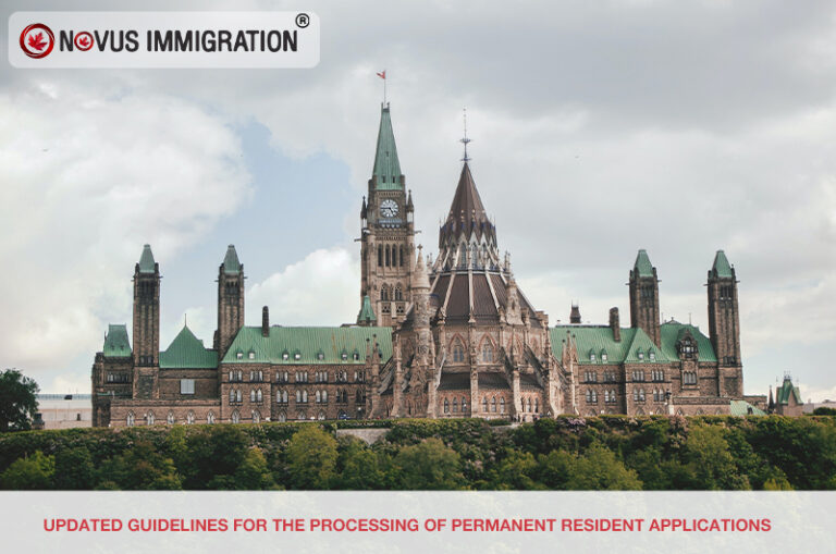 Updated Guidelines for the Processing of Permanent Resident Applications
