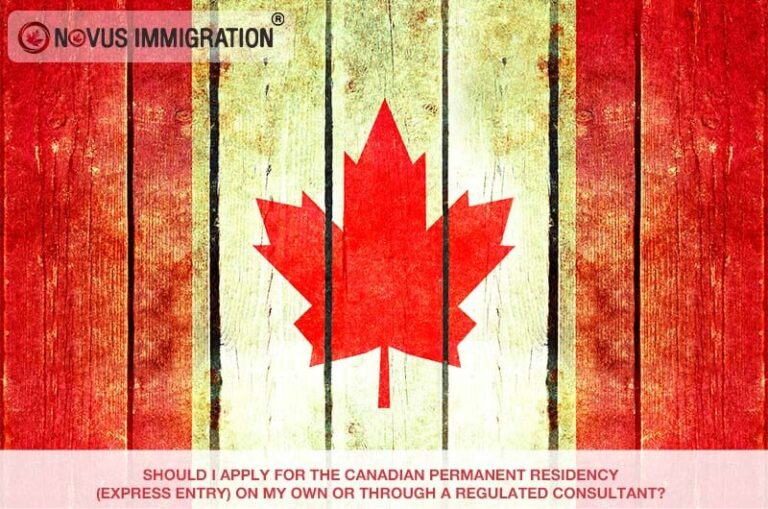 Should I Apply for the Canadian Permanent Residency (Express Entry) on My Own or Through a Regulated Consultant?